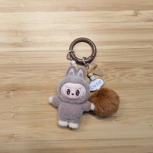 Labubu Keychain With Pom-pom